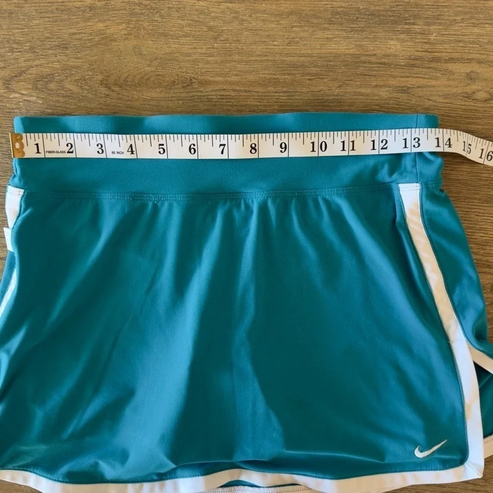Nike Dri-FIT Tennis Golf Skort-Turquoise Blue-Lined-Pickleball Skirt-Size‎ XS - Picture 5 of 11